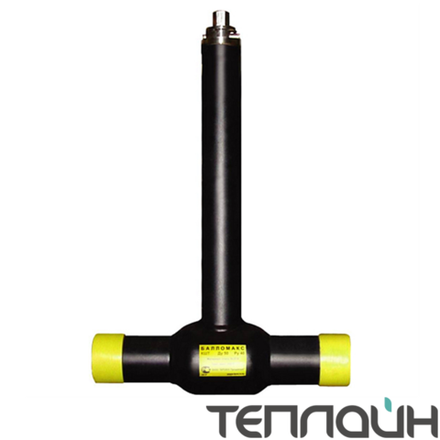 Кран для подземной прокладки БРОЕН с изоляцией по ГОСТ 9.602 КШГ 79.112.080 Ду 80 Ру 16 сварка/сварка