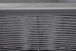 "Париж" модуль диванный левый, двухместный, цвет серый