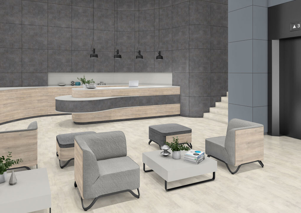 Ламинат Egger Pro Kingsize Aqua Plus EPL168 Хромикс белый