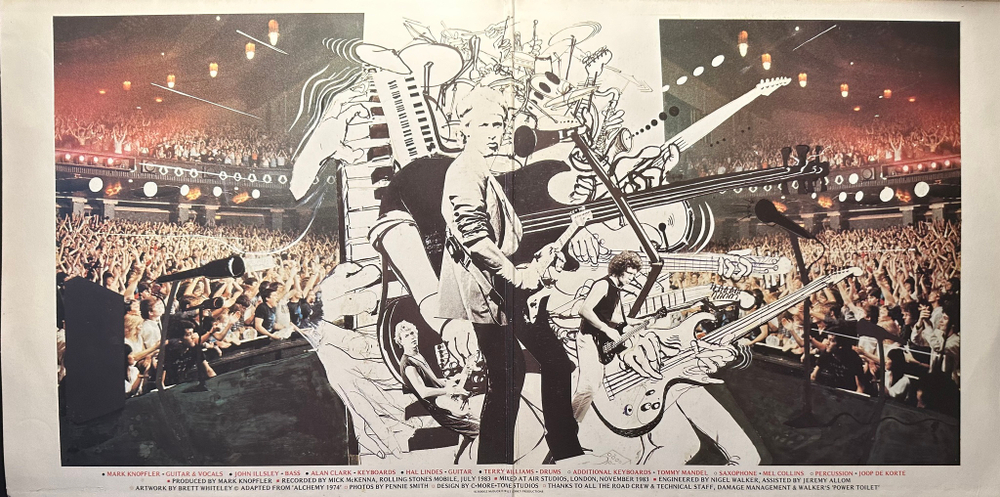 Dire Straits - Alchemy - Dire Straits Live 2LP (Голландия 1984г.)