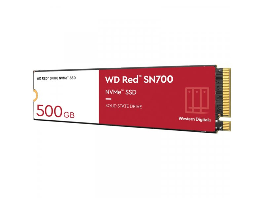 SSD накопитель Western Digital WD Red 500ГБ, 2.5" SATA, PCIe 3.0 x4, NVMe [WDS500G1R0C]