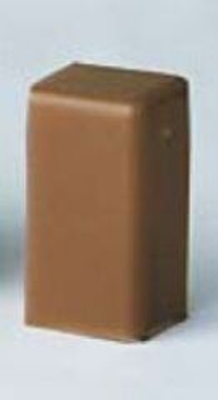 LM 25x17 Заглушка, коричневая