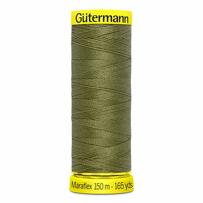 Нитки для трикотажа Gutermann Maraflex 120 (150 метров), 5 кат. | 432 оливково-зеленый