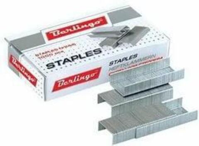 Скобы для степлера №24/6 1000шт. SH510 (Berlingo)