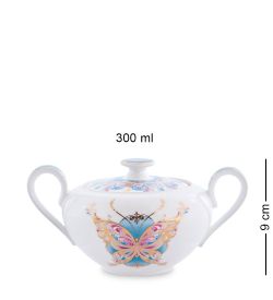 Pavone JK- 98 Чайный сервиз 15 пр. на 6 перс. «Песня Мотылька» (Canzone Falena  )
