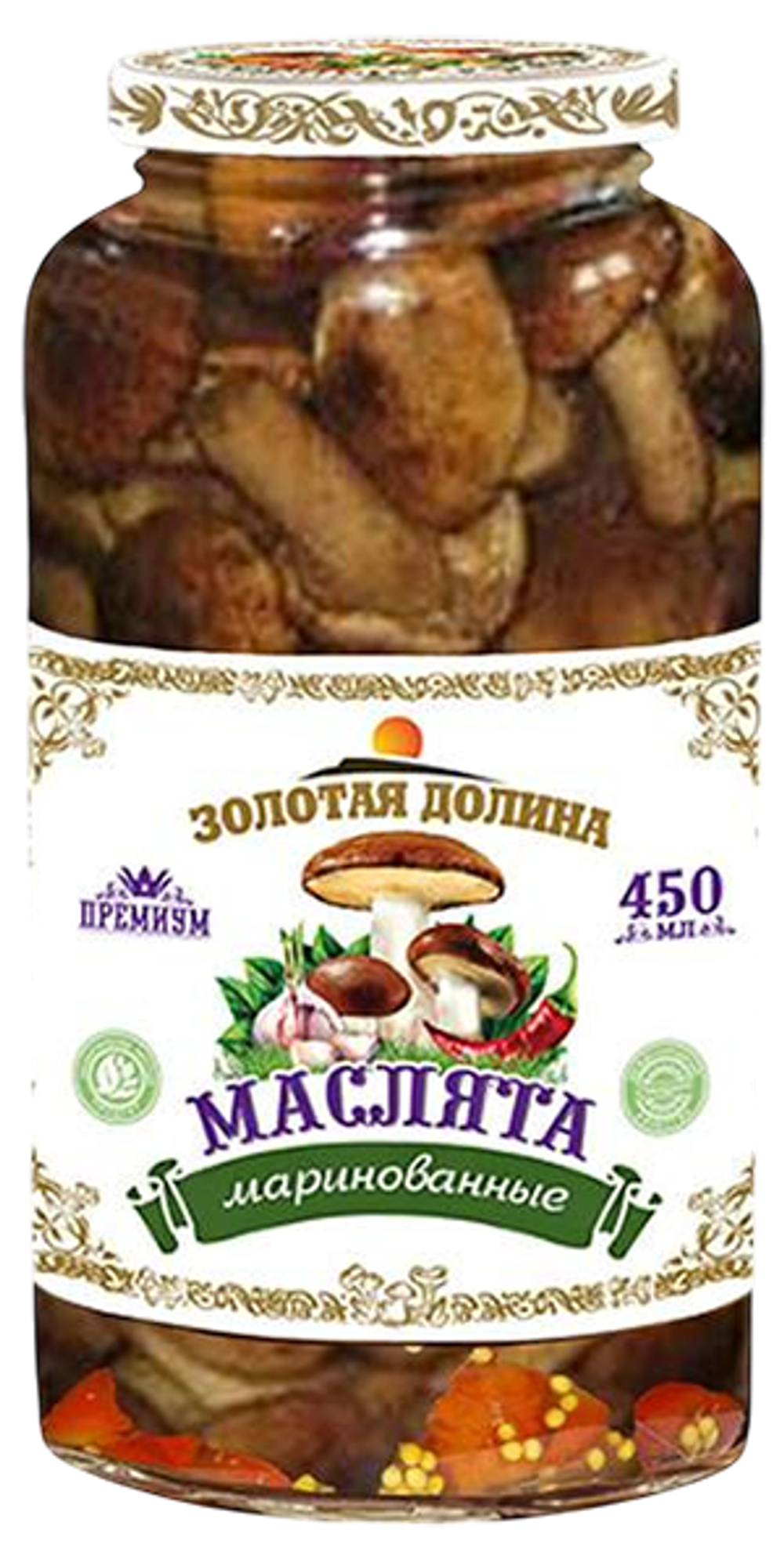 маслята ЗД мар 450мл ст/б (1х12)
