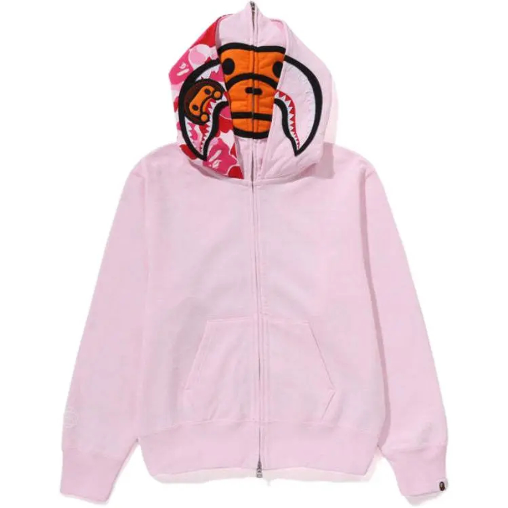 A Bathing Ape S Milo Shark Full Zip Double Худи