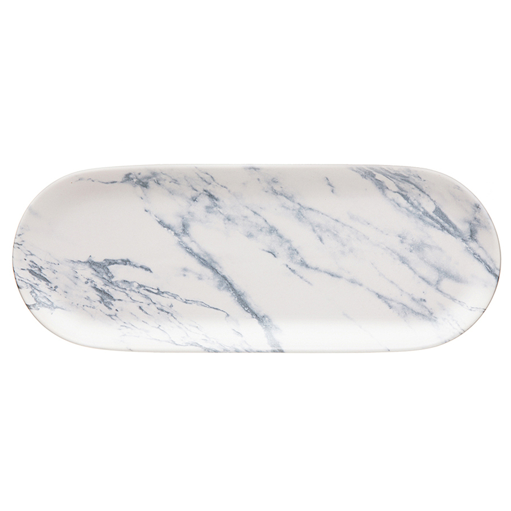 Тарелка сервировочная marble, 27х10 см