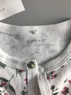 Слип Name it цветочный, на 2/3 года