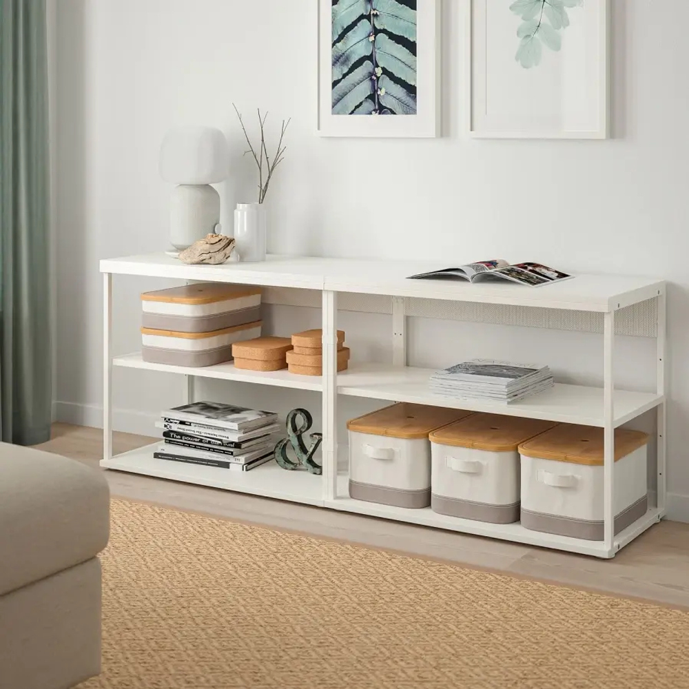 Стеллаж - IKEA PLATSA, 160х40х63 см, белый, ПЛАТСА ИКЕА