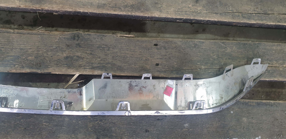 Накладка заднего бампера Mercedes ML GLE (W166) 15-18 Б/У Оригинал A1668857622