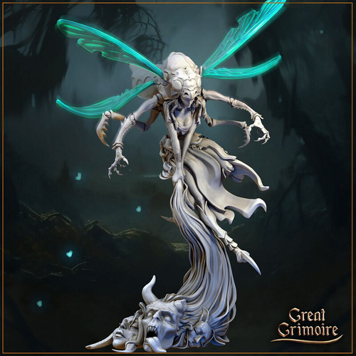 Фея Воин Файтер Существо миниатюра для dnd, днд, pathfinder, фентези, Настольная игра, НРИ, Варгейм, РПГ