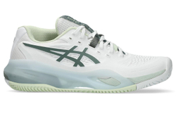Женские Кроссовки теннисные Asics Gel-Resolution X Clay - белый/синий памятник