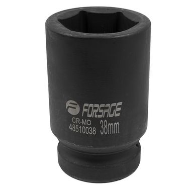 Головка ударная глубокая 38мм 1''6гр. Forsage F-48510038