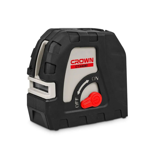 Лазерный уровень/нивелир CROWN CT44061 TB, 30м, аккумулятор, 2 зеленых луча