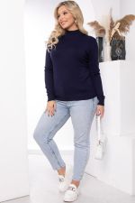 Водолазка Осенняя история (темно-синяя) Б14554-20М LT Collection