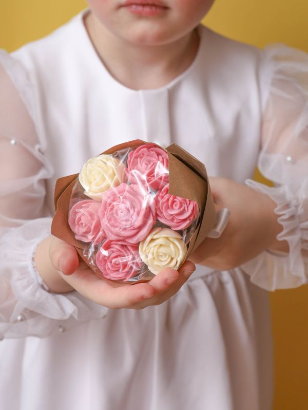 Букет из 7 сладких роз