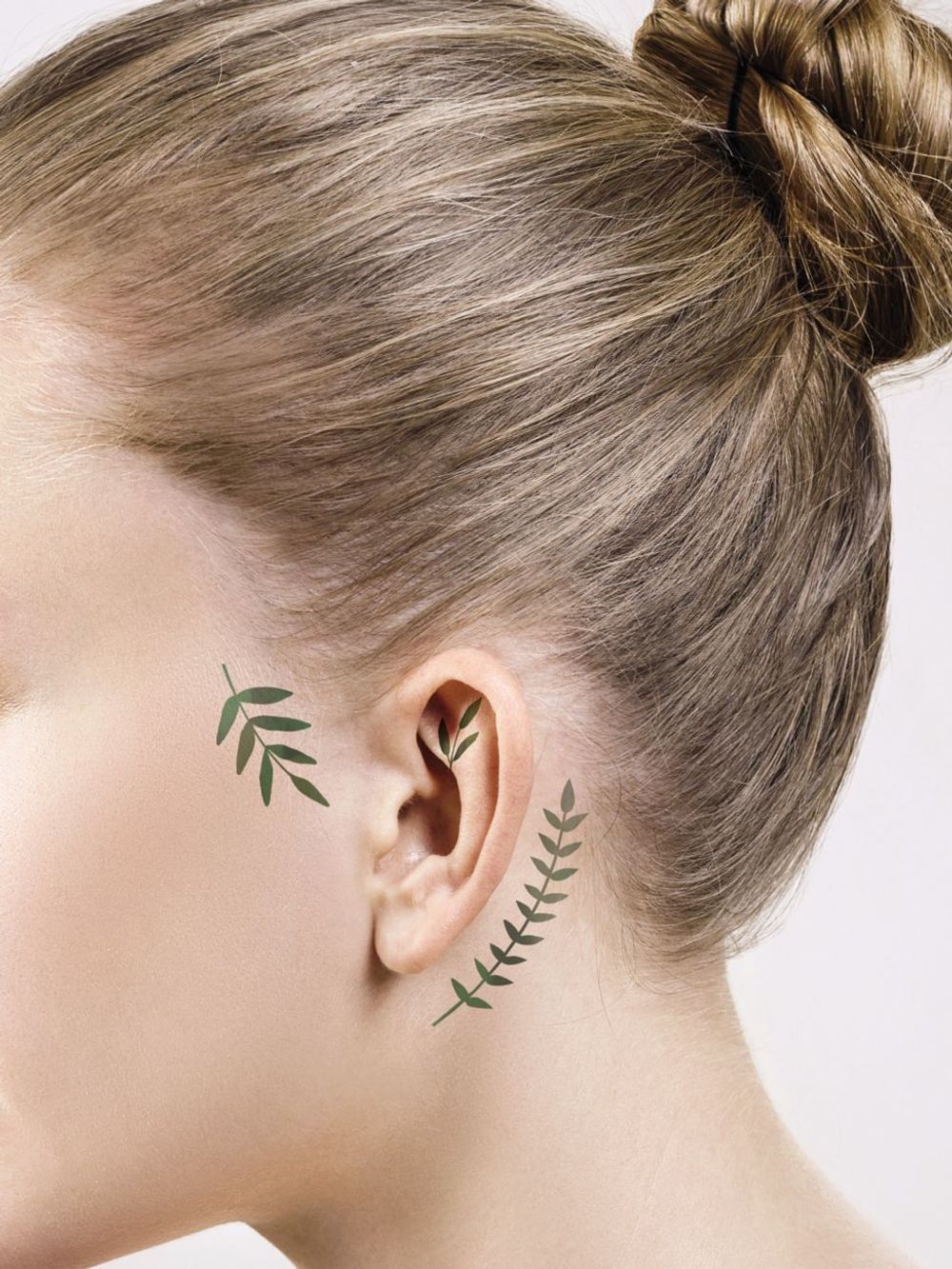 «Flower Fantasy» Цветочная фантазия. Набор из 15 татуировок