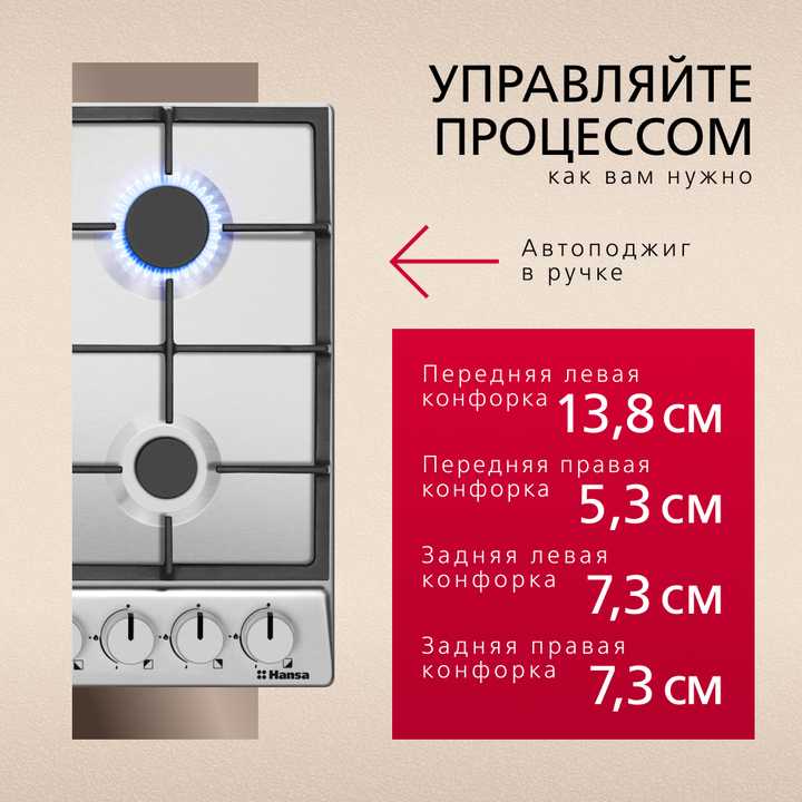 Газовая панель Hansa BHGI6718311