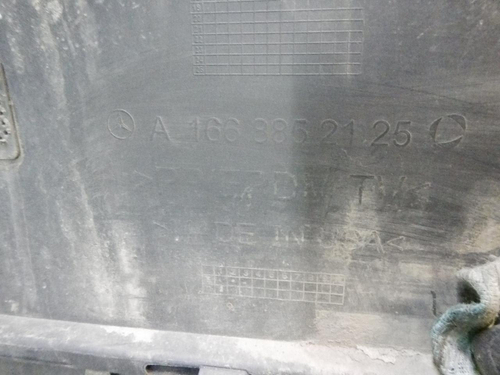 Бампер задний Mercedes GLS x166 (2015-2019)