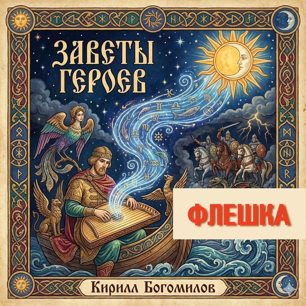 Альбом​ "Заветы героев" на флешке (8гб)