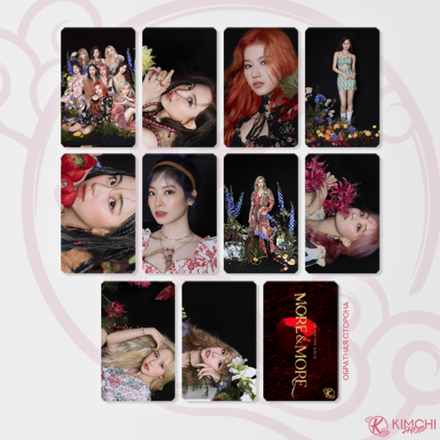 Набор фотокарточек - TWICE - More & More