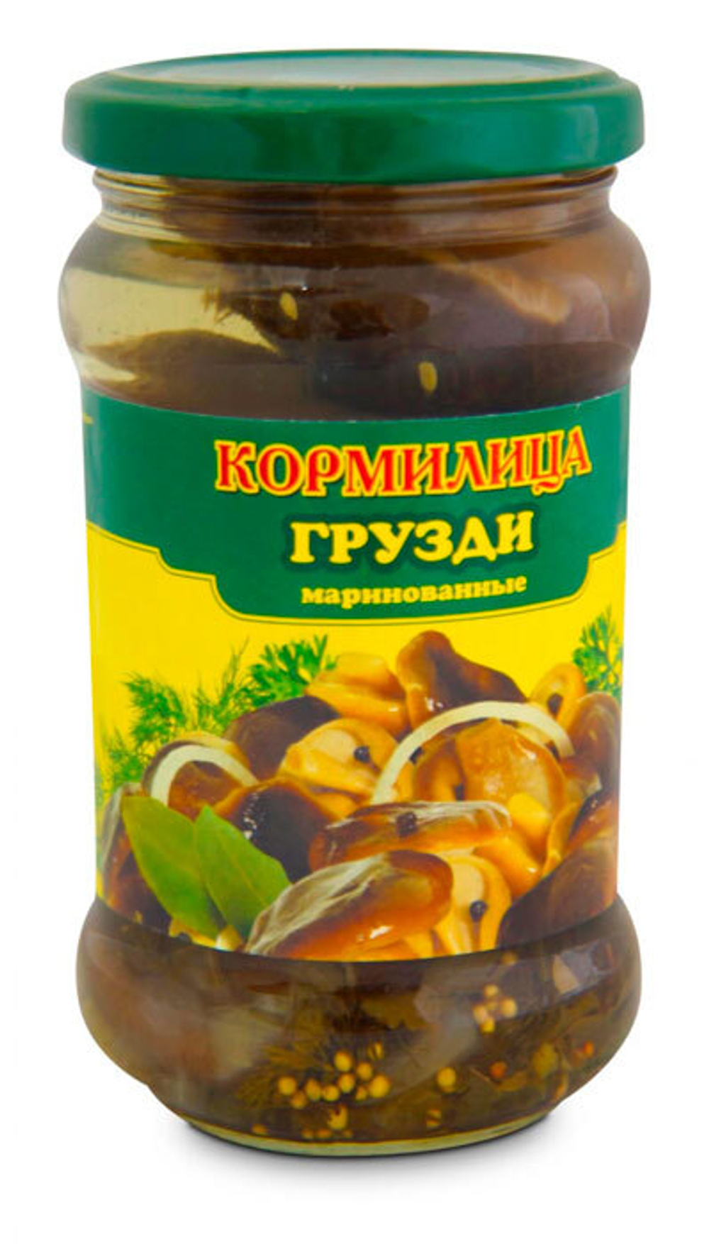 Кормилица Грузди маринованные 580 мл СТЕКЛО