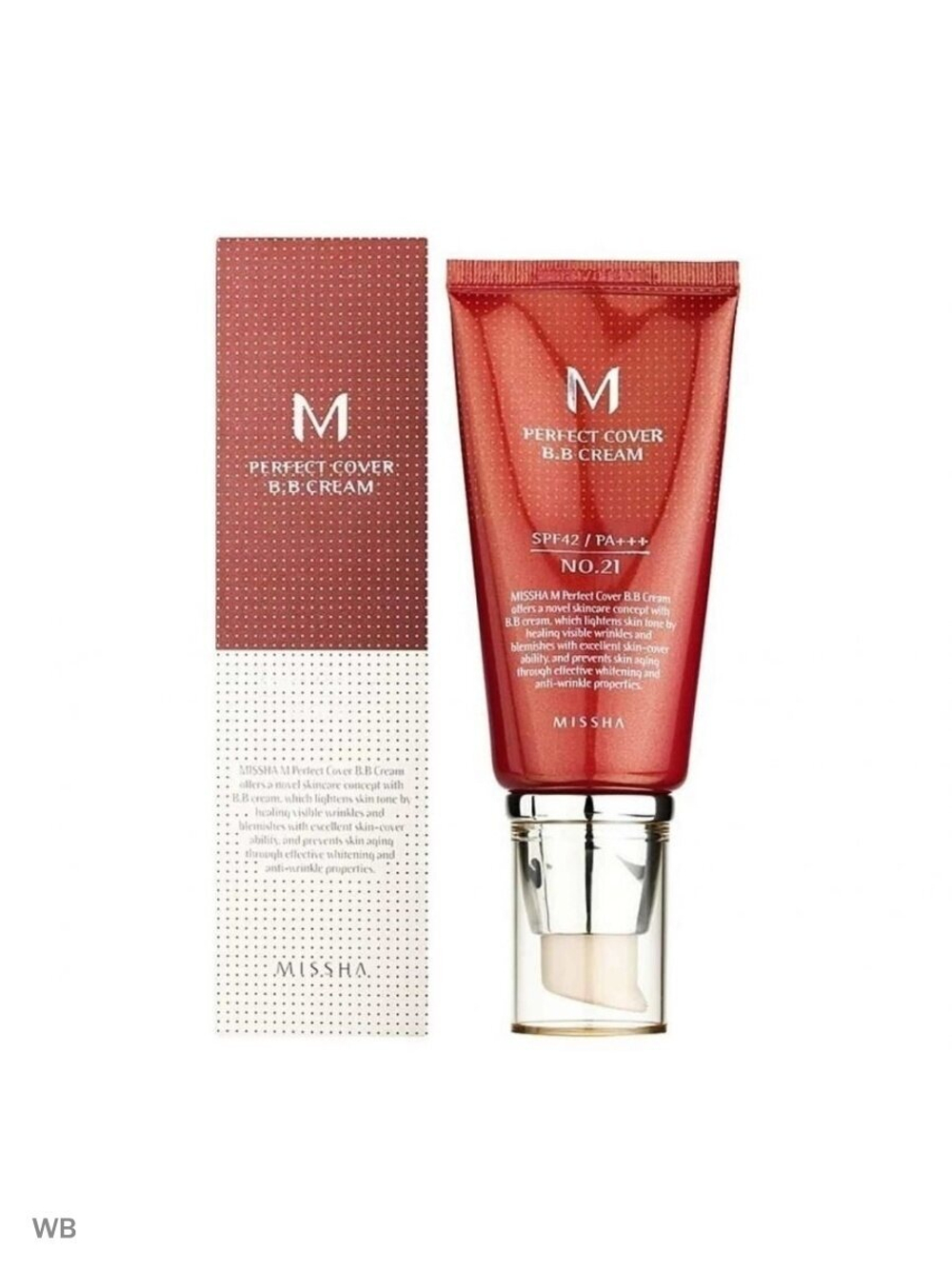 ВВ-крем Missha M Perfect Cover BB Cream №21 50 ml