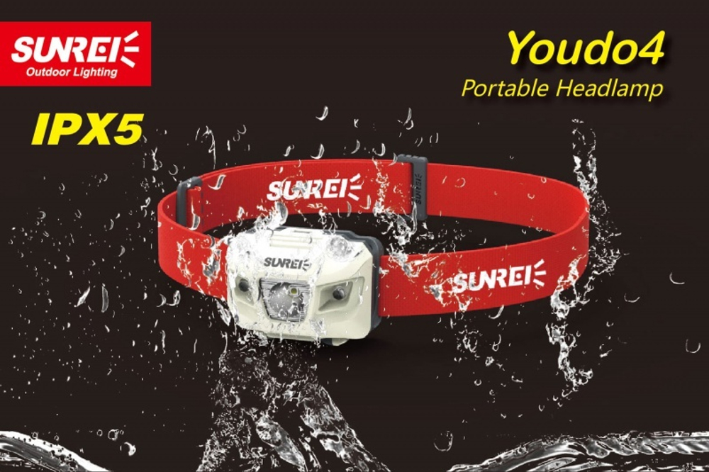 Youdo4 handy motile headlamp фонарь налобный (оранжевый)