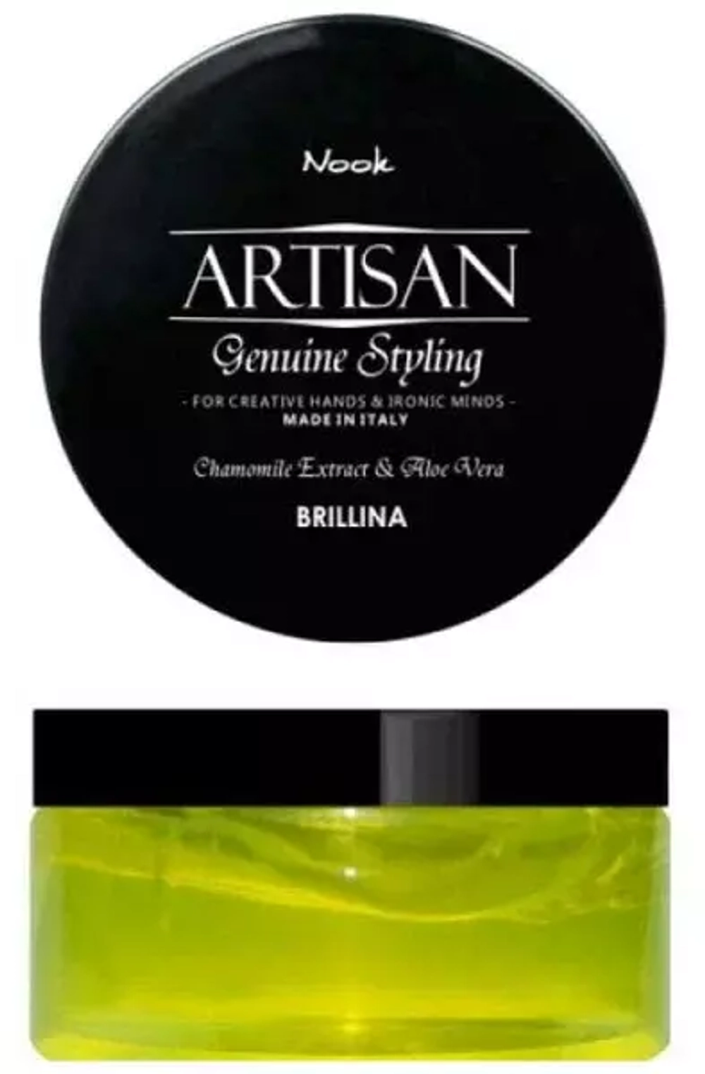 NOOK Воск-блеск для укладки волос - Artisan Brillina Glossy Shining Wax , 100мл
