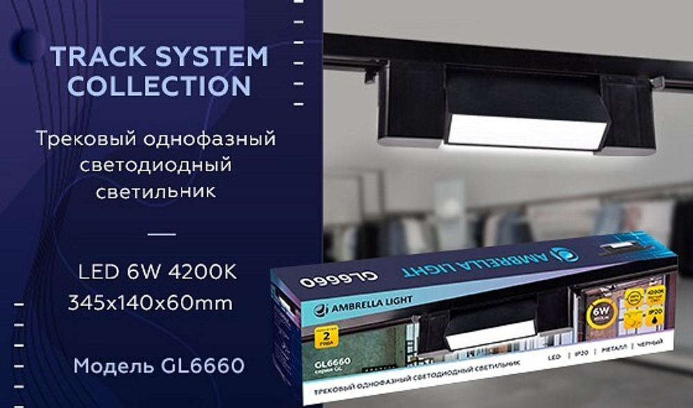Накладной светильник Ambrella Light GL GL6660