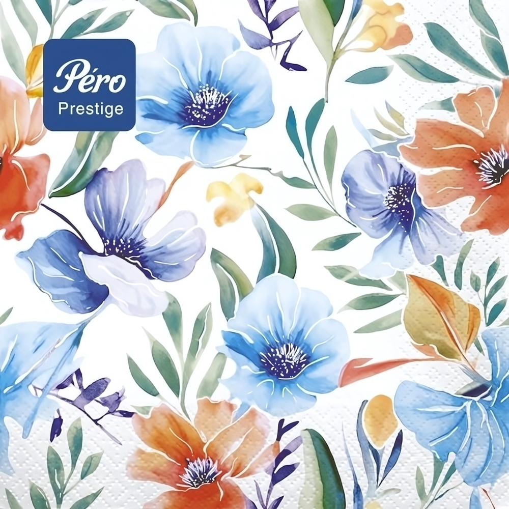 Салфетки бумажные 33*33 Pero Prestige Мечта, 3сл 20л