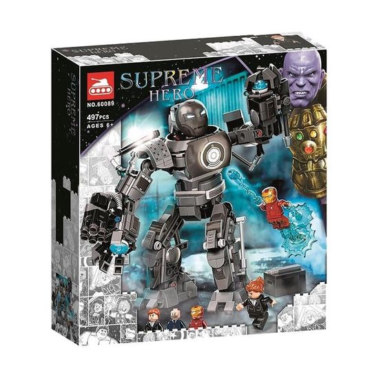 Конструктор Lari «Железный человек: схватка с Железным Торговцем» арт. 60089 , 497 деталей