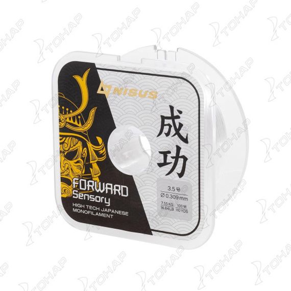 Леска FORWARD Sensory 0,309mm/100m Nylon Transparent (N-FS-0309-100) Nisus