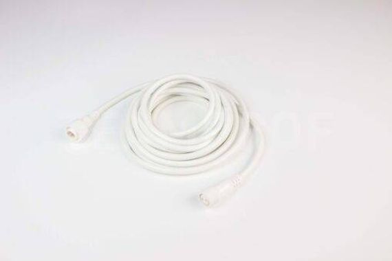 Удлинитель универсальный 5 м., 2 pin, 2-х проводной, белый, для нитей 10 м., бахромы, занавесов, TeamProf (TPF-EC2-5-W)