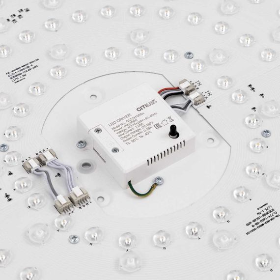 Потолочный светодиодный светильник с пультом ДУ Citilux Купер RGB Белый CL724105G0