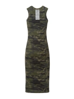 Платье Футляр Камуфляжный