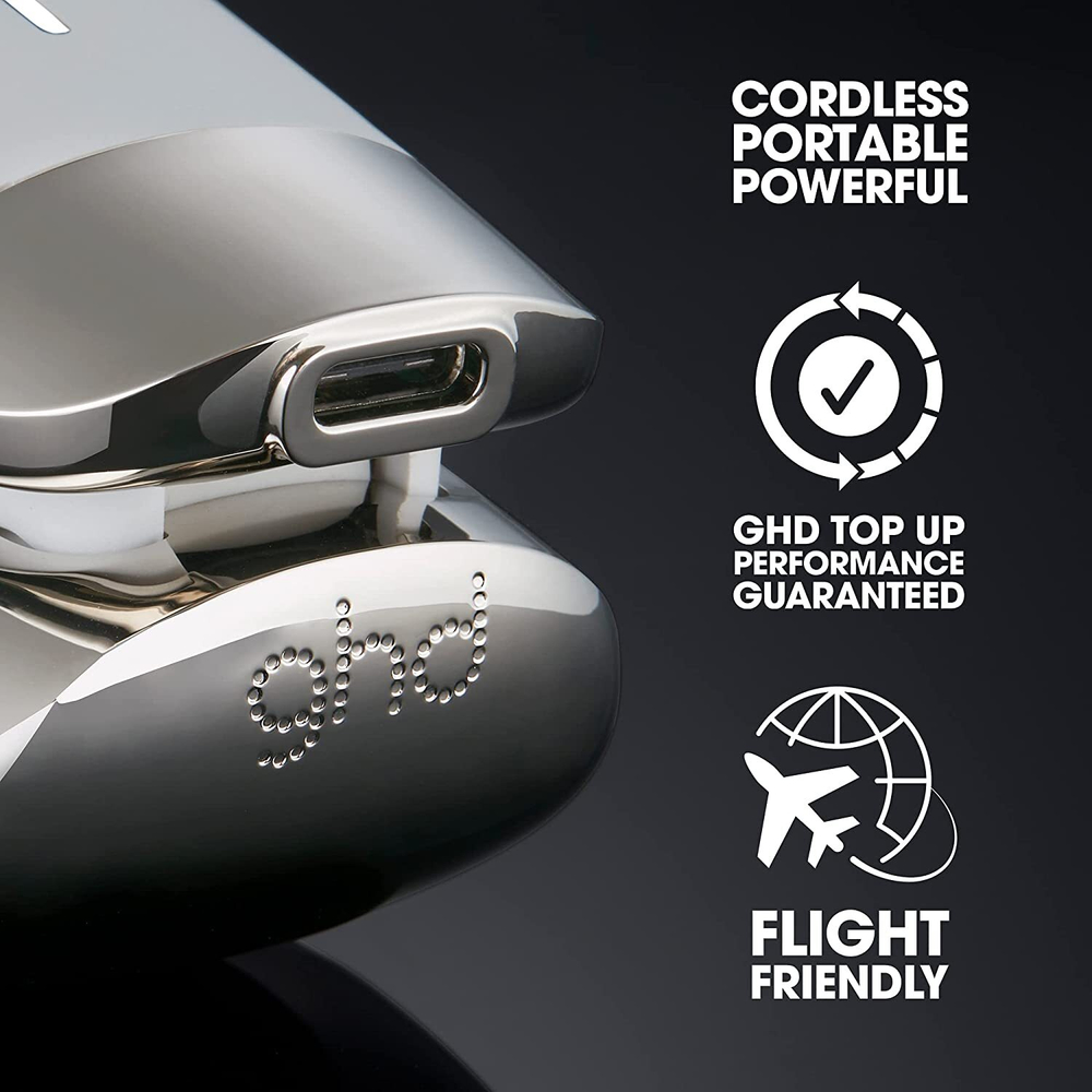 Ghd Беспроводной выпрямитель для волос Unplugged black, 22мм