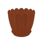 Кашпо "Хризантема" с поддоном 1л (терр)