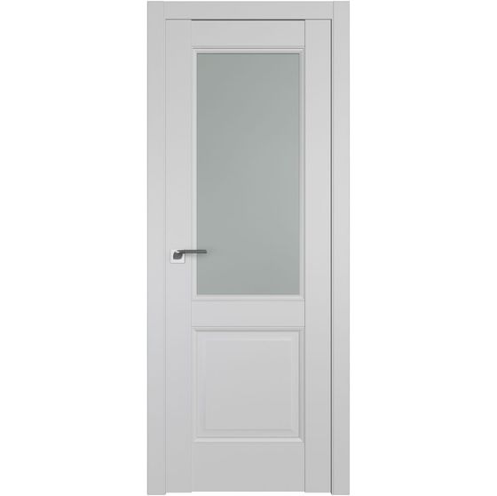 Фото межкомнатной двери unilack Profil Doors 90U манхэттен стекло матовое