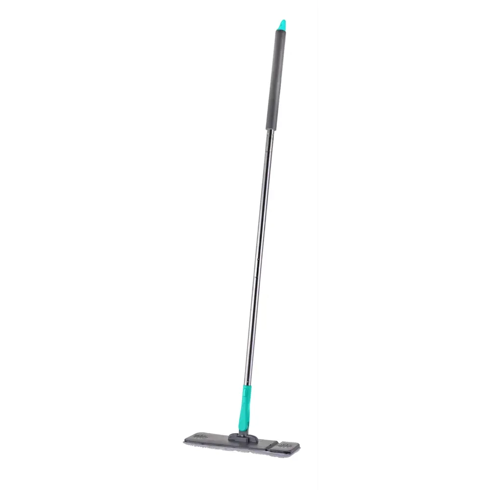 Швабра с отжимом и ведром Hitt Perfect, ведро для мытья полов 4 л, насадка на швабру микрофибра