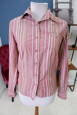 Рубашка Columbia в полоску 42 размер