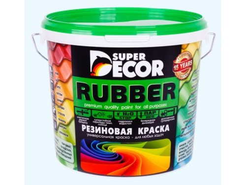 Краска резиновая 3 кг СЛОНОВАЯ КОСТЬ  №19