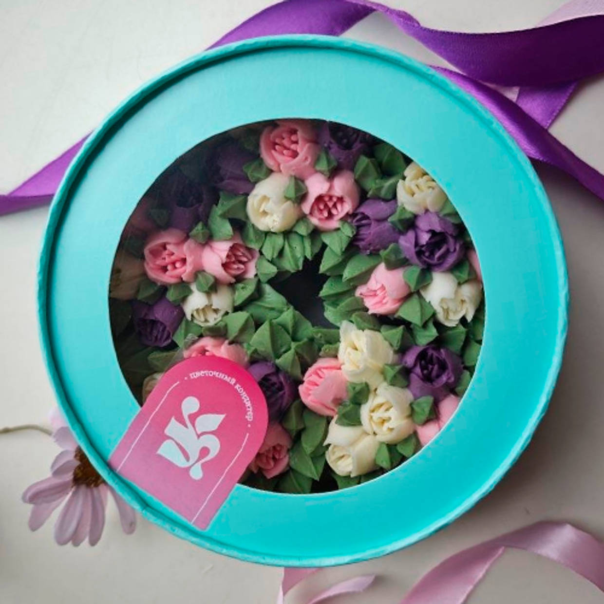 Новинка - букет из капкейков "Весенняя радость"