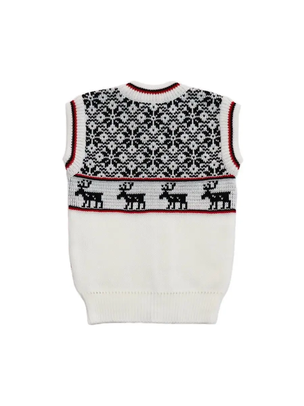 Жилет вязаный