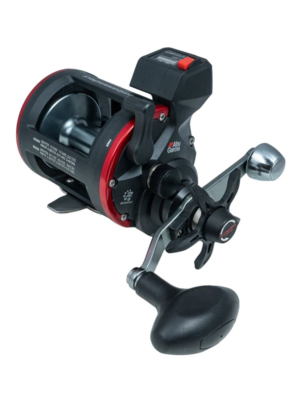 Катушка мультипликаторная Abu Garcia Alphamar LC20 Syncro Meter, 2 подш., под правую руку