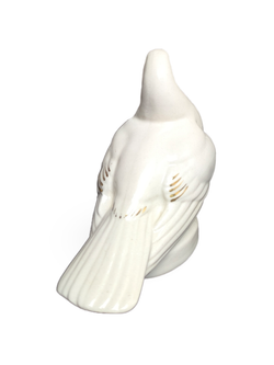 Фарфоровая статуэтка "Голубь" Гжель
