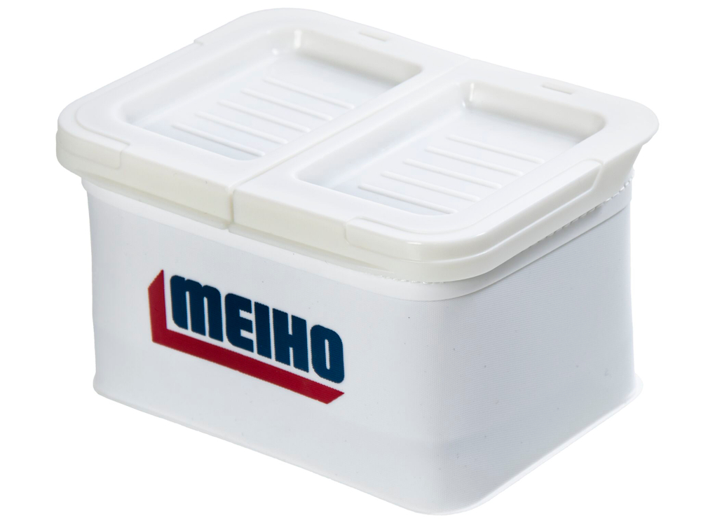 Коробка рыболовная для наживки с крышкой Meiho EVA BAIT BOX BM-L 150х120х80