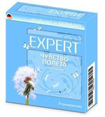 Супертонкие презервативы Expert Чувство полета - 3 шт.