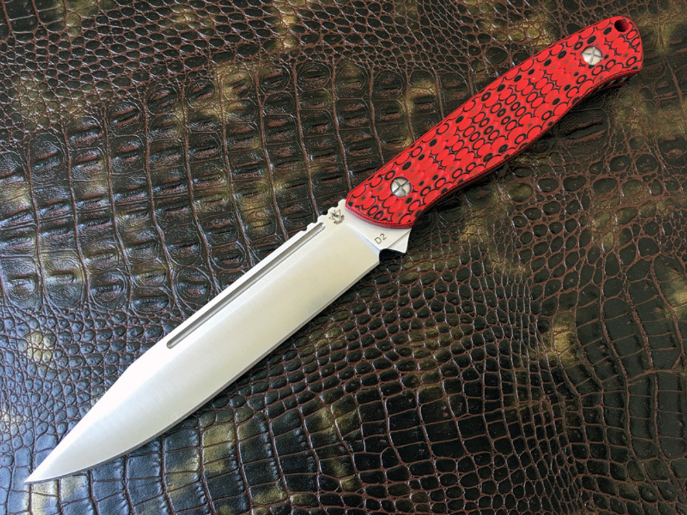 Нож STEELCLAW Базальт красный